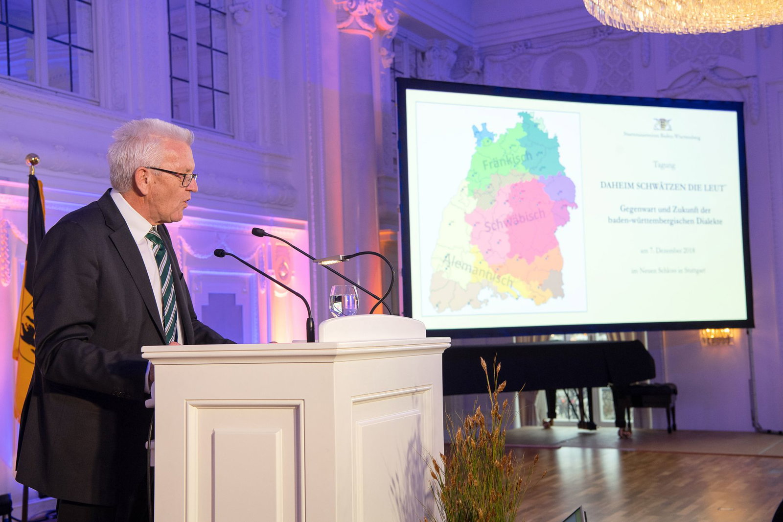 In Baden-Württemberg werden mehrere Dialekte gesprochen. (Archivbild)