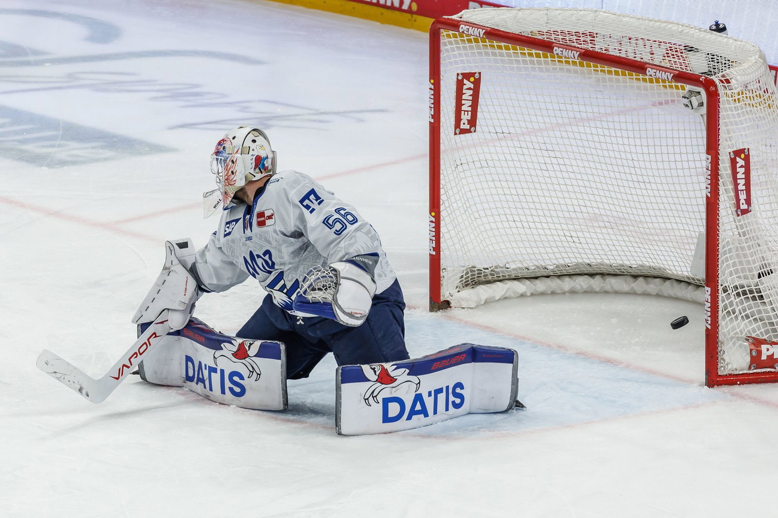 Musste fünfmal hinter sich greifen: Maximilian Franzreb