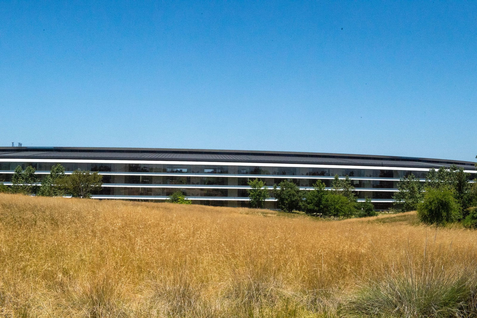 Im weiträumigen Innengelände der ringförmigen Zentrale ist Platz für eine Bühne. (Archivbild)