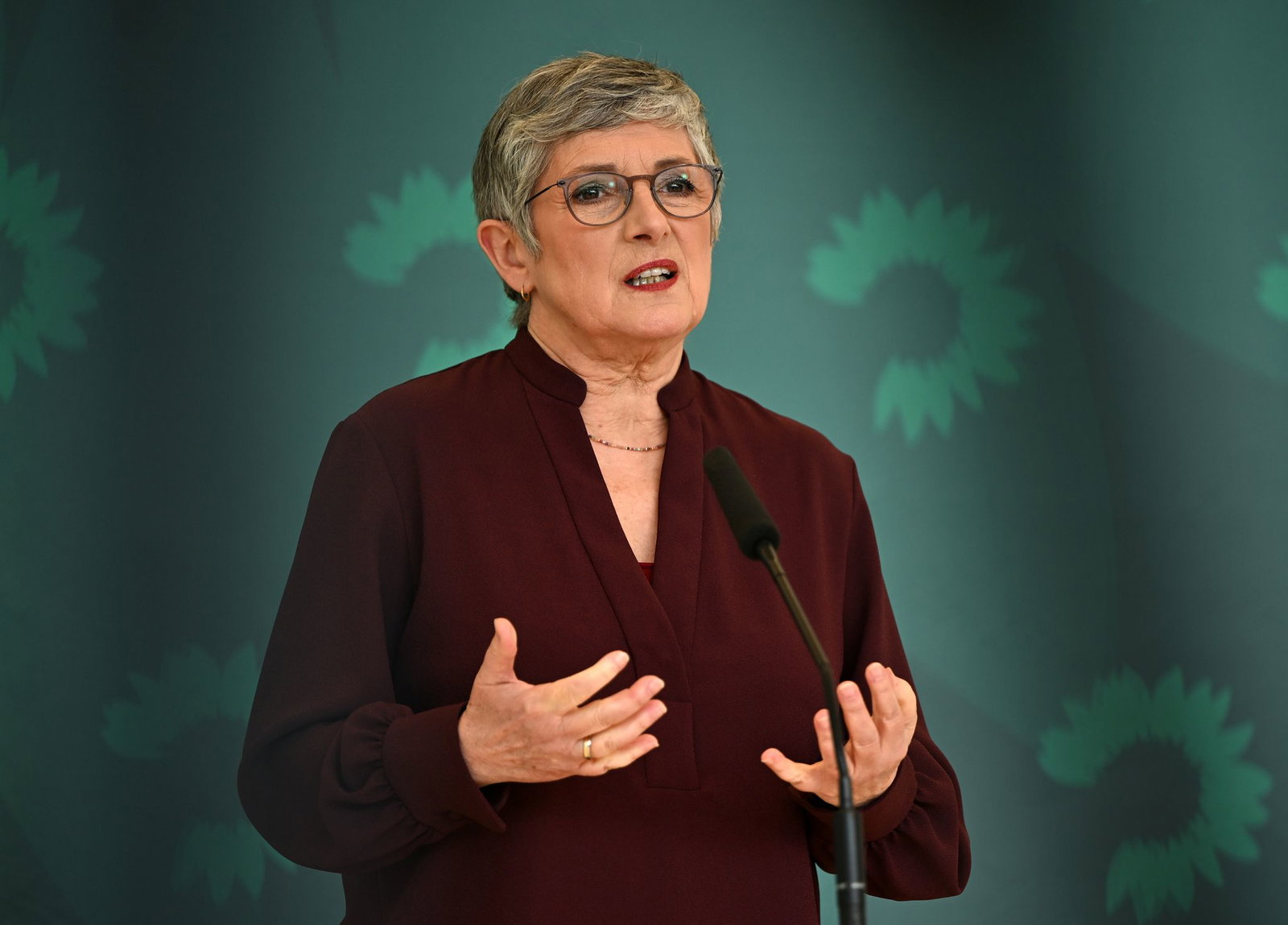 Grünen-Fraktionschefin Britta Haßelmann findet das Wehrdienst-Modernisierungsgesetz schlecht gemacht. (Archivbild)