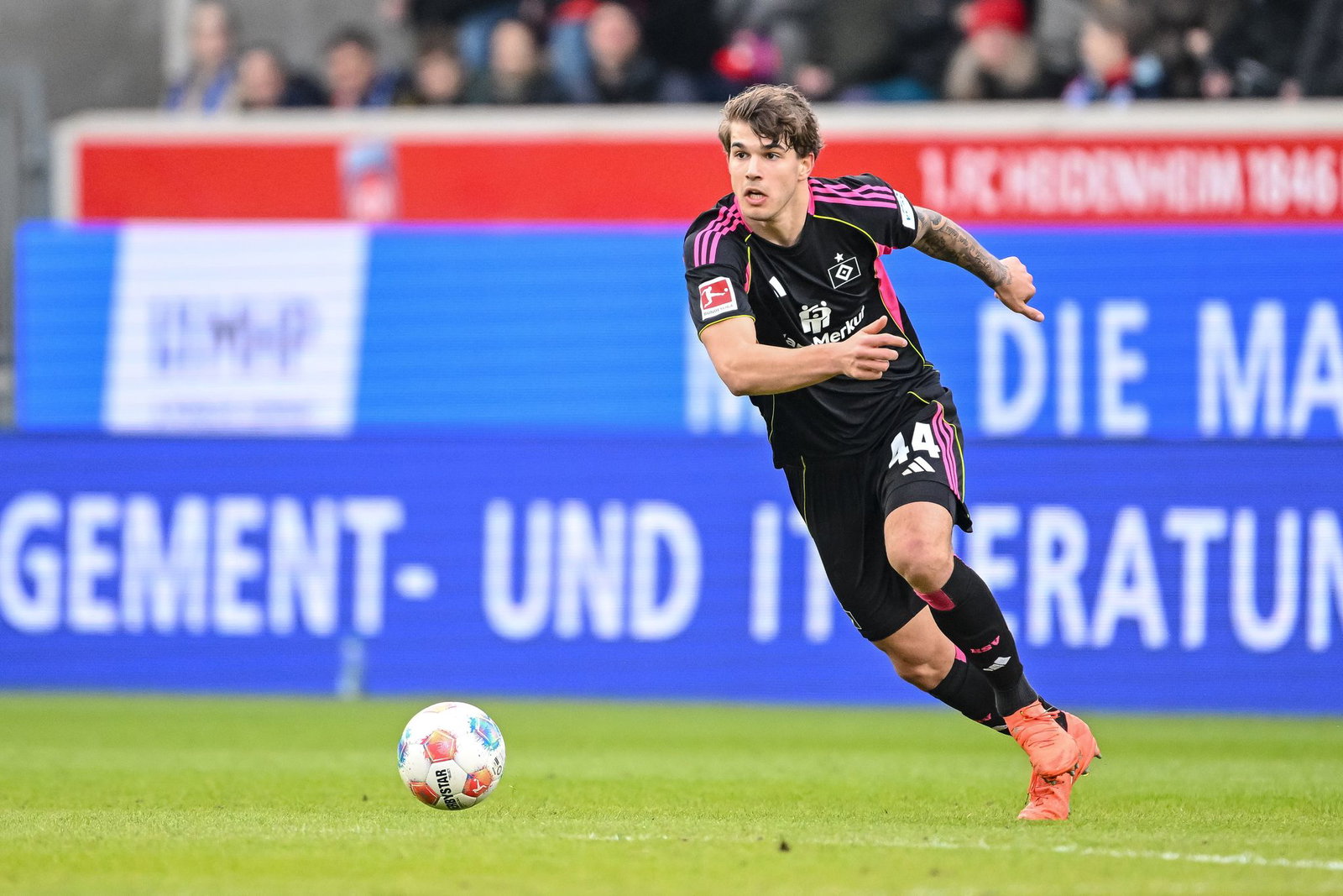 Fehlt am Samstag erneut: Abwehrspieler Luka Vuskovic. (Archivbild)