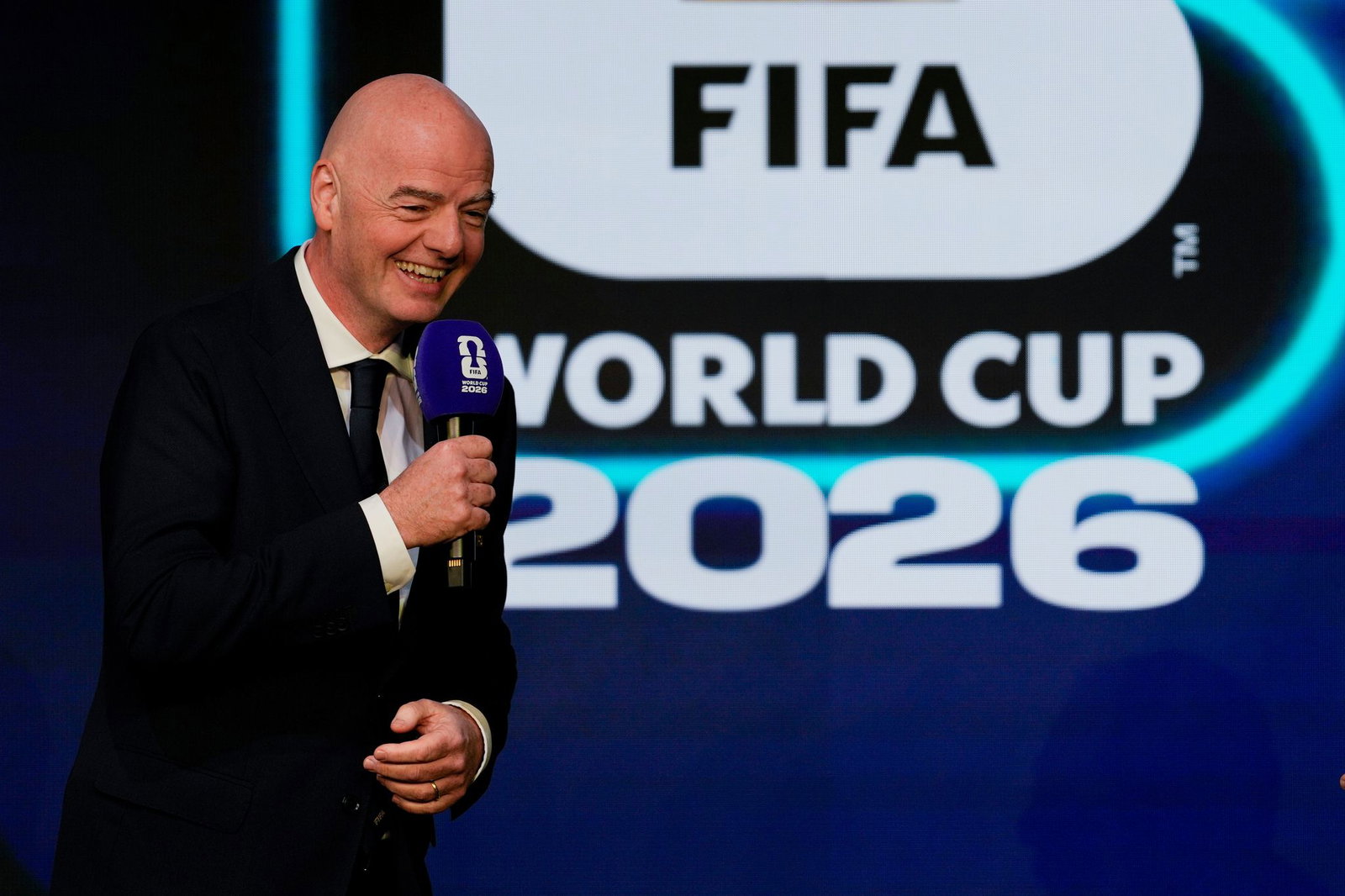 FIFA-Präsident Gianni Infantino verglich die WM-Spiele mit «104 Super Bowls». (Archivbild)