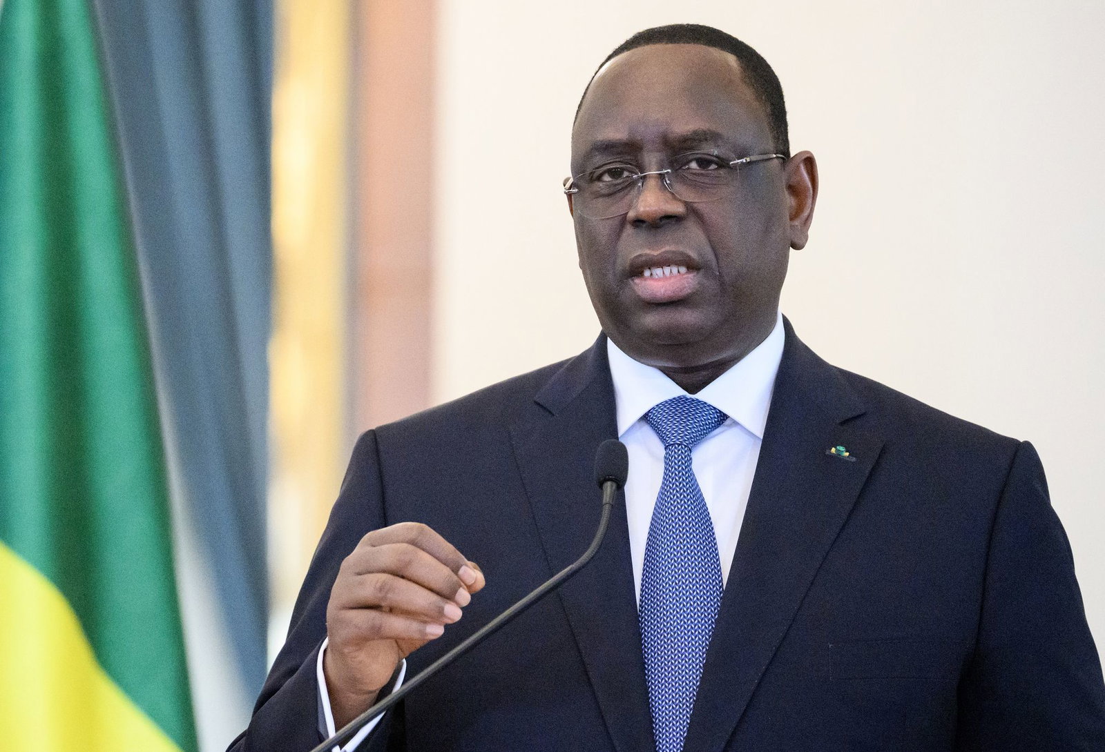 Macky Sall war Präsident des Senegal. (Archivfoto)