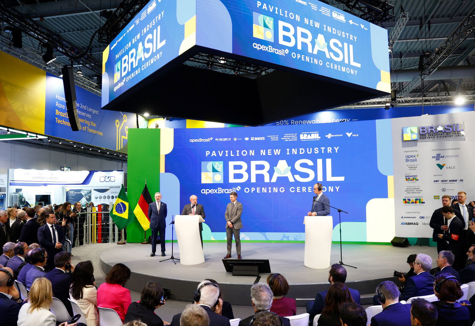 Brasilien ist in diesem Jahr Partnerland der Hannover Messe.