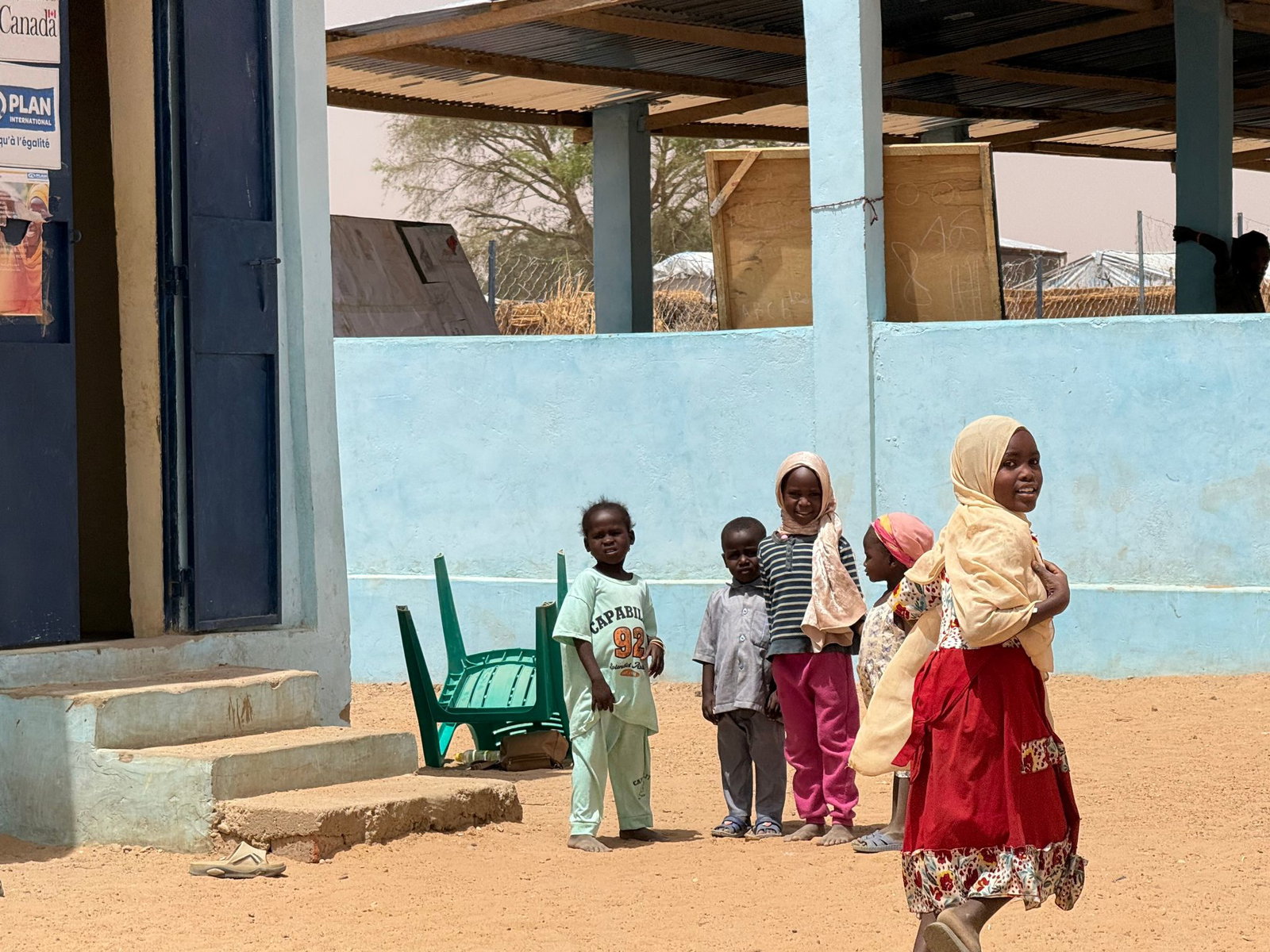 Viele der rund 30.000 Kinder im Lager können nicht zur Schule gehen.