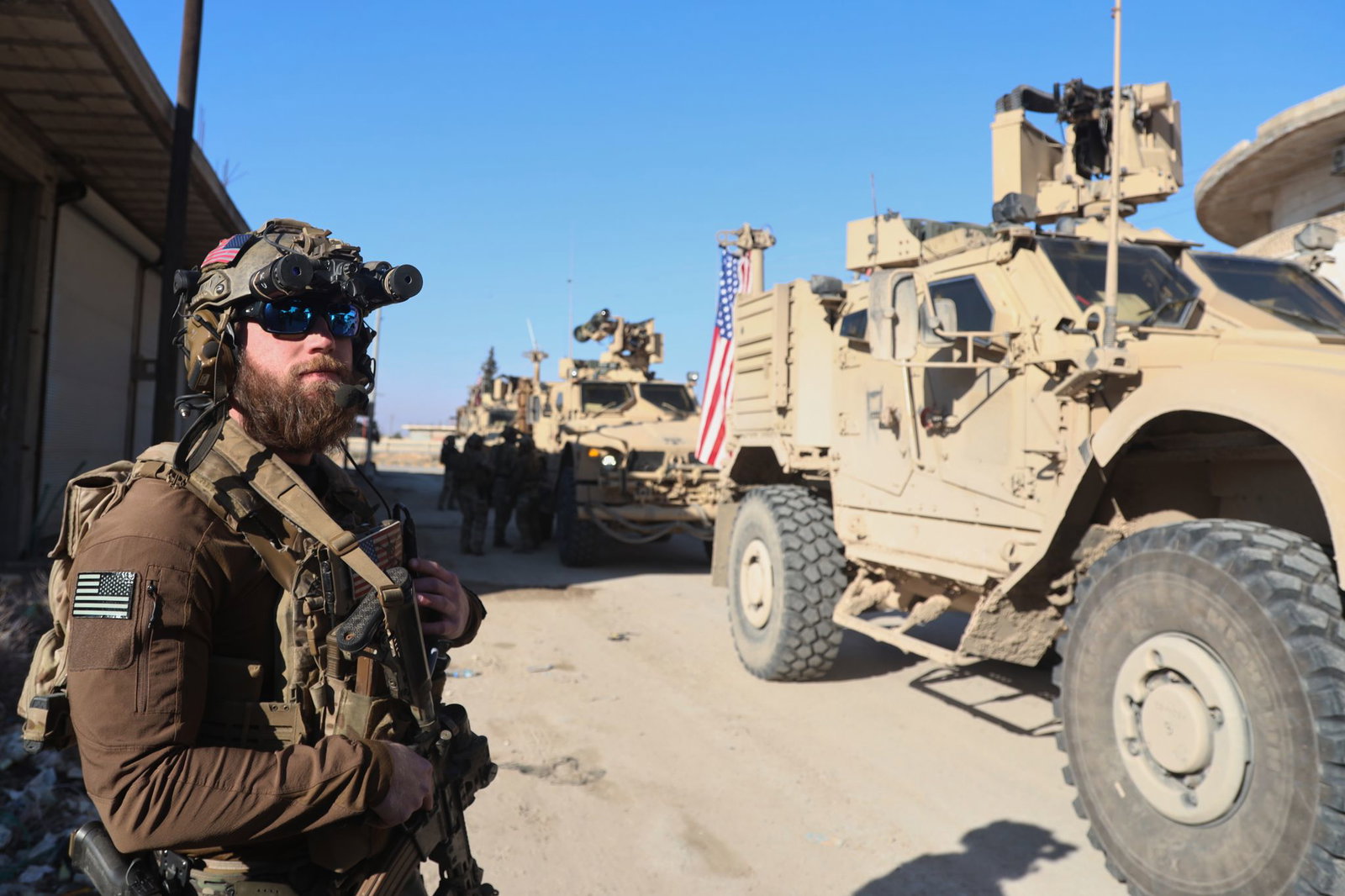 US-Präsident Trump hatte schon in seiner ersten Amtszeit Pläne für den Truppenabzug aus Syrien. (Archivbild)