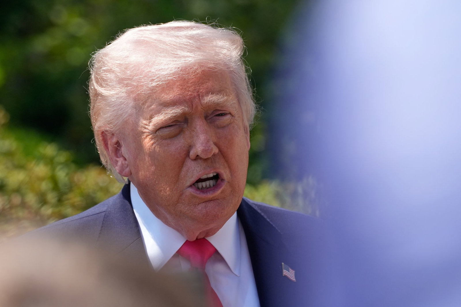 US-Präsident Trump sieht die USA in einer starken Verhandlungsposition. (Archivbild)