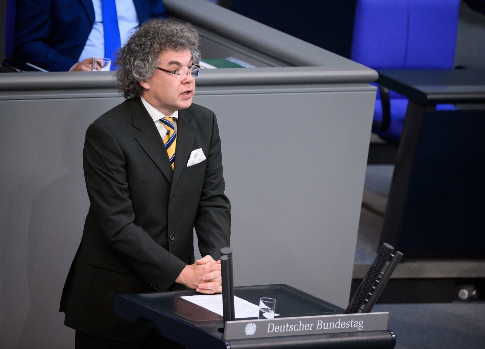 Der AfD-Politiker Matthias Moosdorf gehört dem Bundestag seit 2021 an. (Archivbild) 