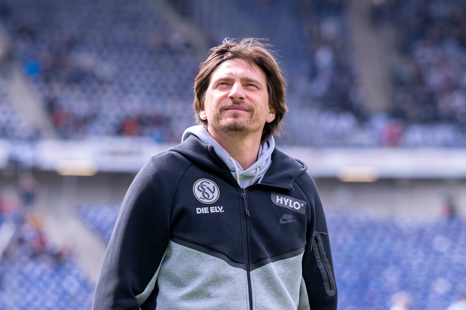 Sah an seinem 40. Geburtstag ein Remis seines Teams: Elversbergs Trainer Vincent Wagner. 