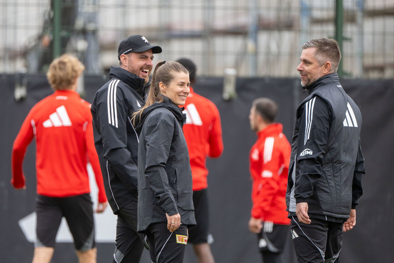 Leitete Dienstag ihre erste Einheit als Berliner Cheftrainerin: Marie-Louise Eta.