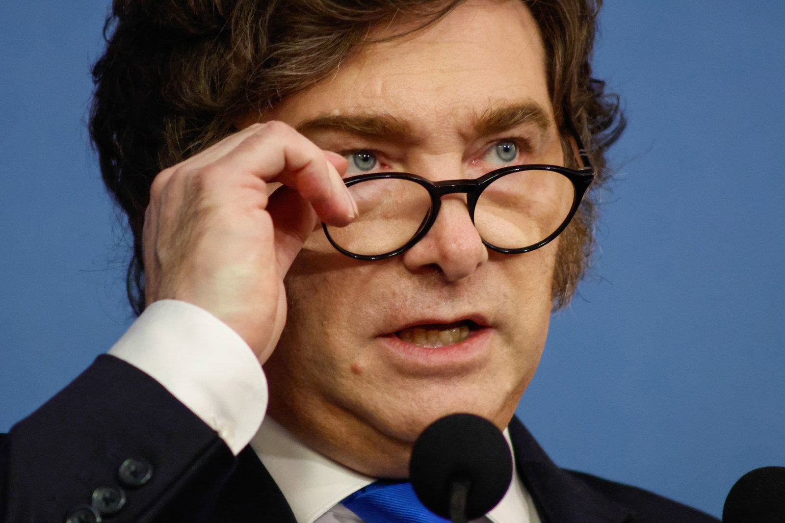 Die Regierung des argentinischen Präsidenten Javier Milei hat akkreditierten Journalisten den Zugang zum Regierungssitz Casa Rosada untersagt. (Archivbild)