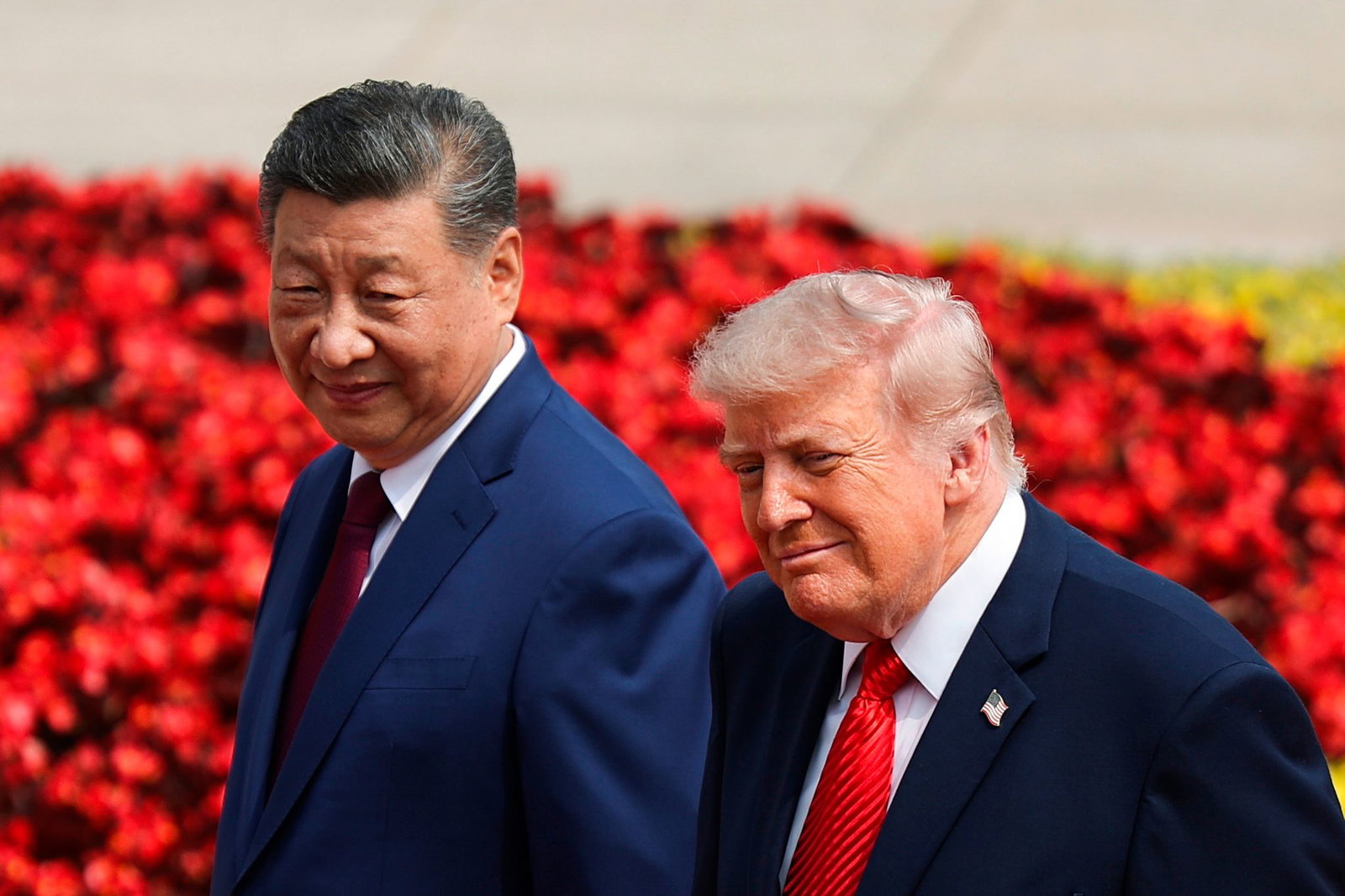 Trump und Xi sind betont freundlich zueinander.