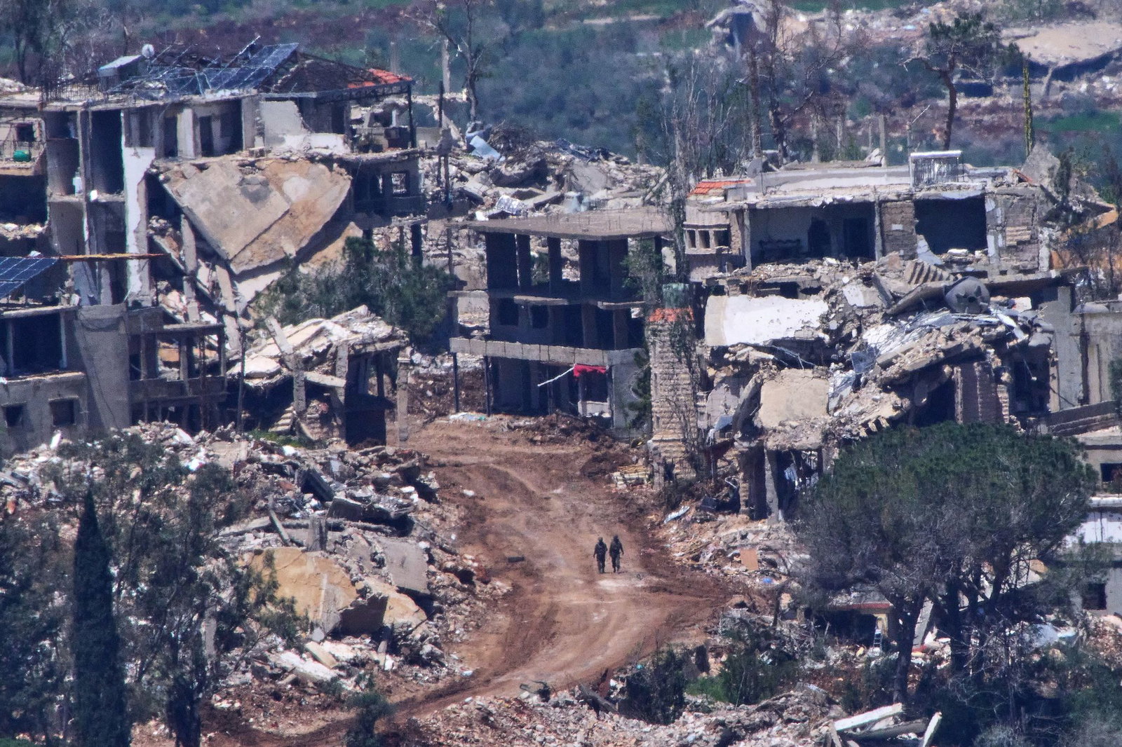 Zwei israelische Soldaten im Südlibanon. (Archivbild)