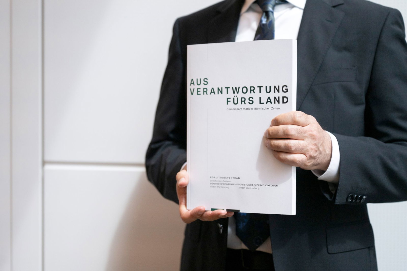 «Aus Verantwortung fürs Land» lautet der Titel des Vertrages. 