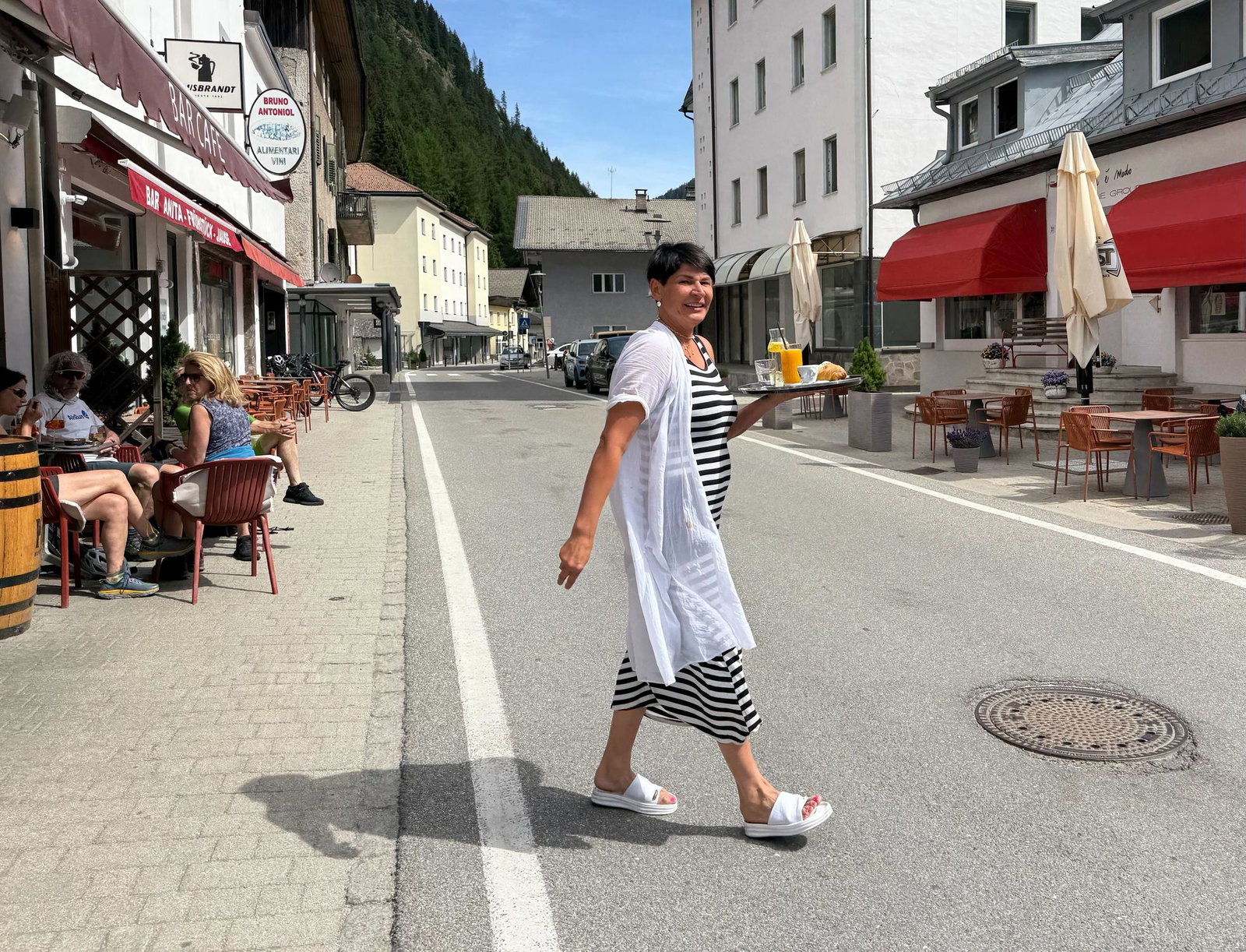 In der Gemeinde Brenner herrschte kurz nach der Brenner-Sperre eine entspannte Atmosphäre.
