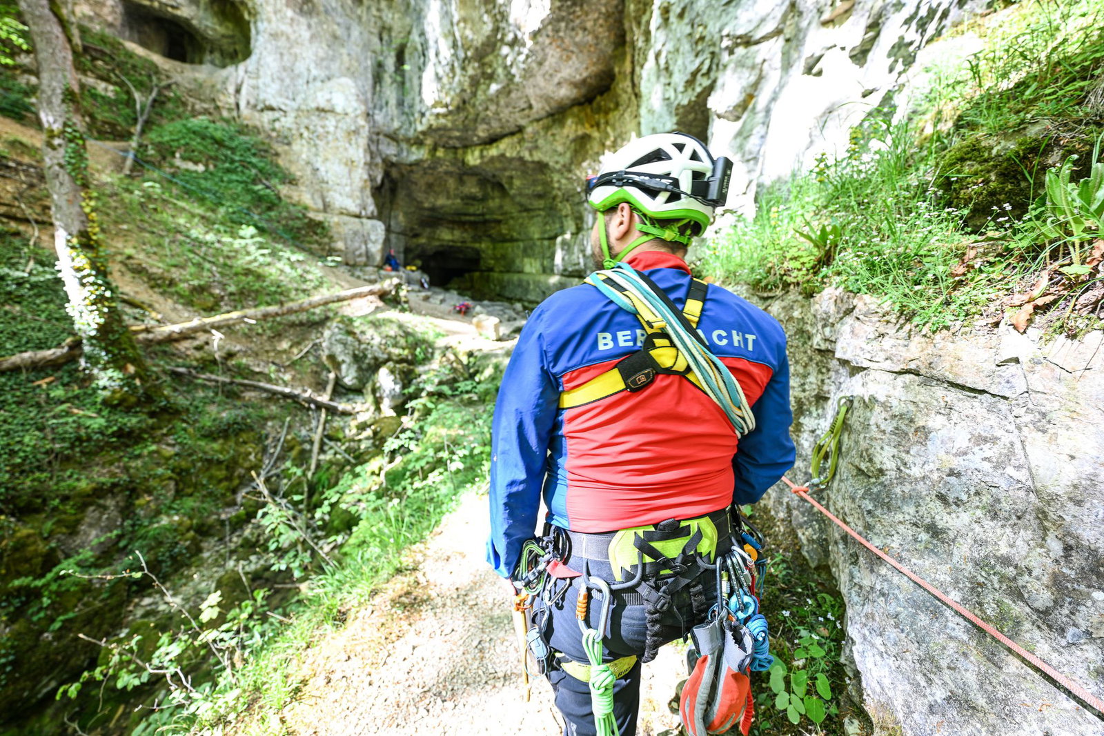 Der Zugang zur Falkensteiner Höhle ist strikt reglementiert.