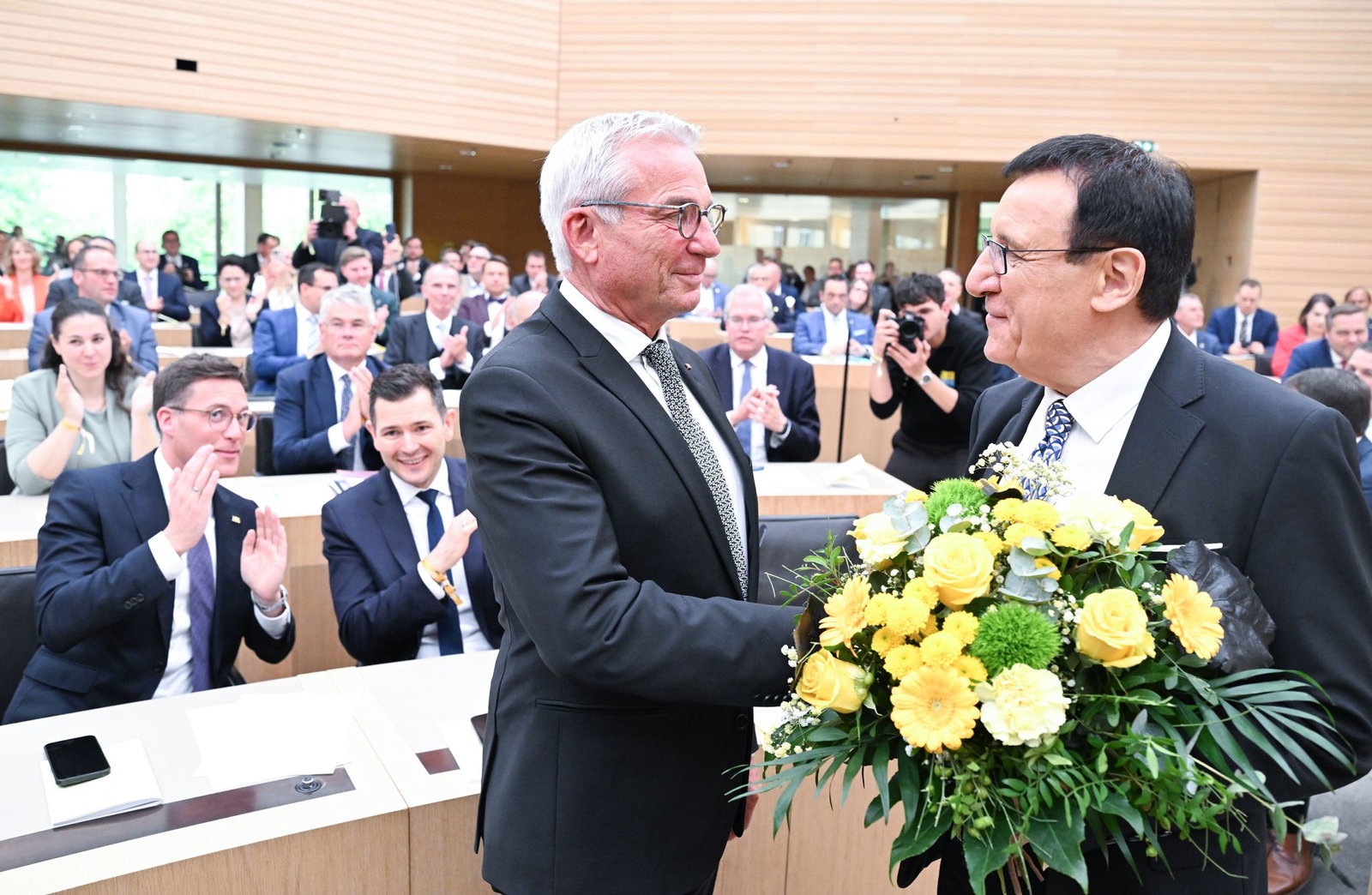 Thomas Strobl war zuvor zehn Jahre lang Innenminister in Baden-Württemberg. 