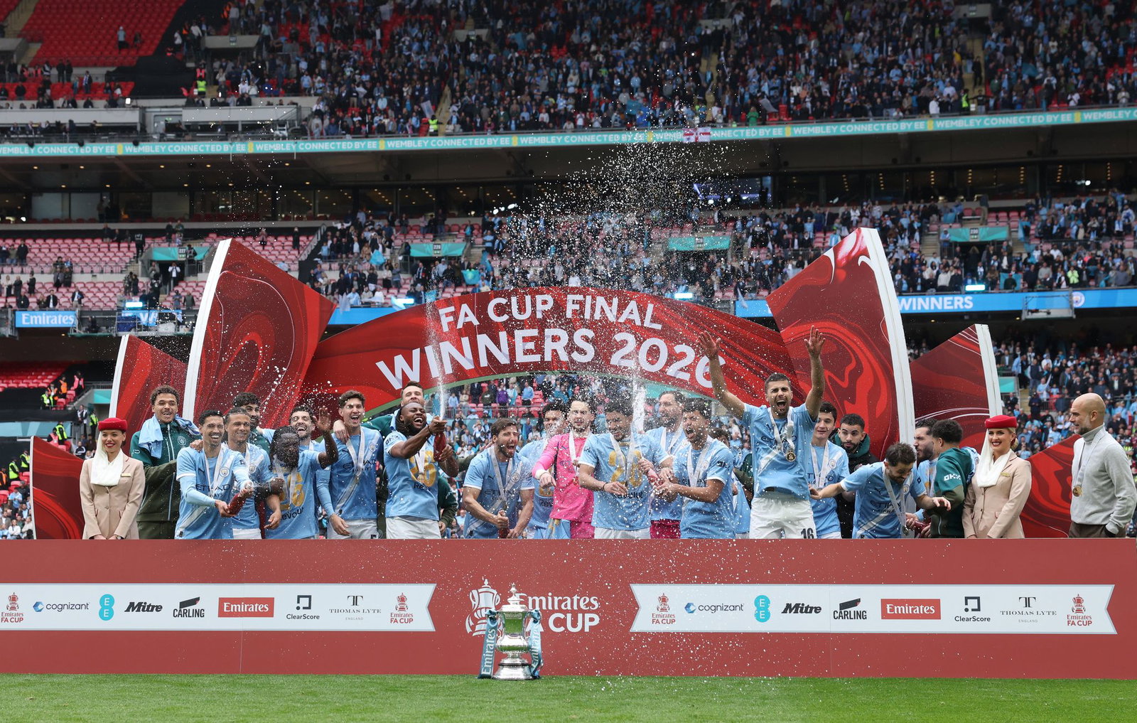 Manchester City gewann das Pokalfinale mit 1:0.