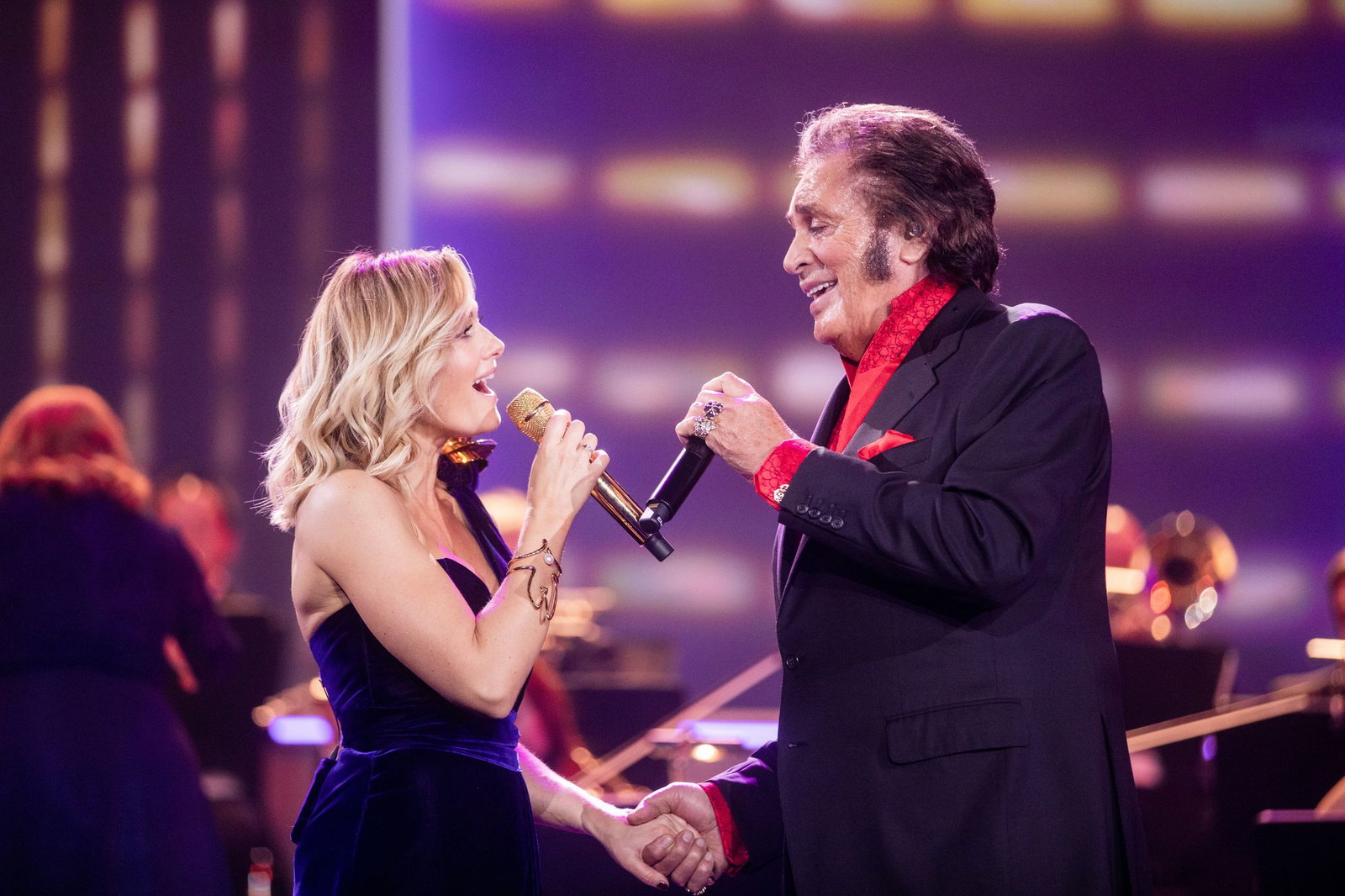 2019 trat Engelbert in der Helene-Fischer-Show auf. (Archivbild)
