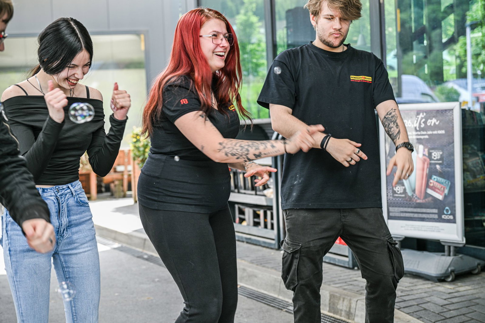 Tanken macht mit Musik mehr Spaß.