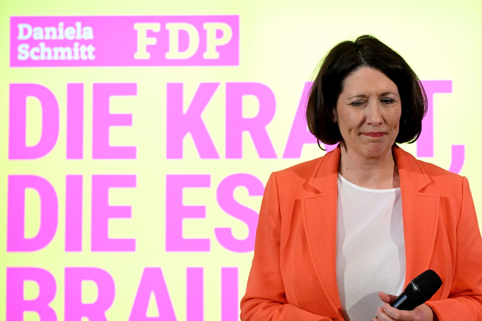 Die bisherige Landesvorsitzende Daniela Schmitt hatte nach der Landtagswahl angekündigt, nicht erneut zu kandidieren. (Archivbild)