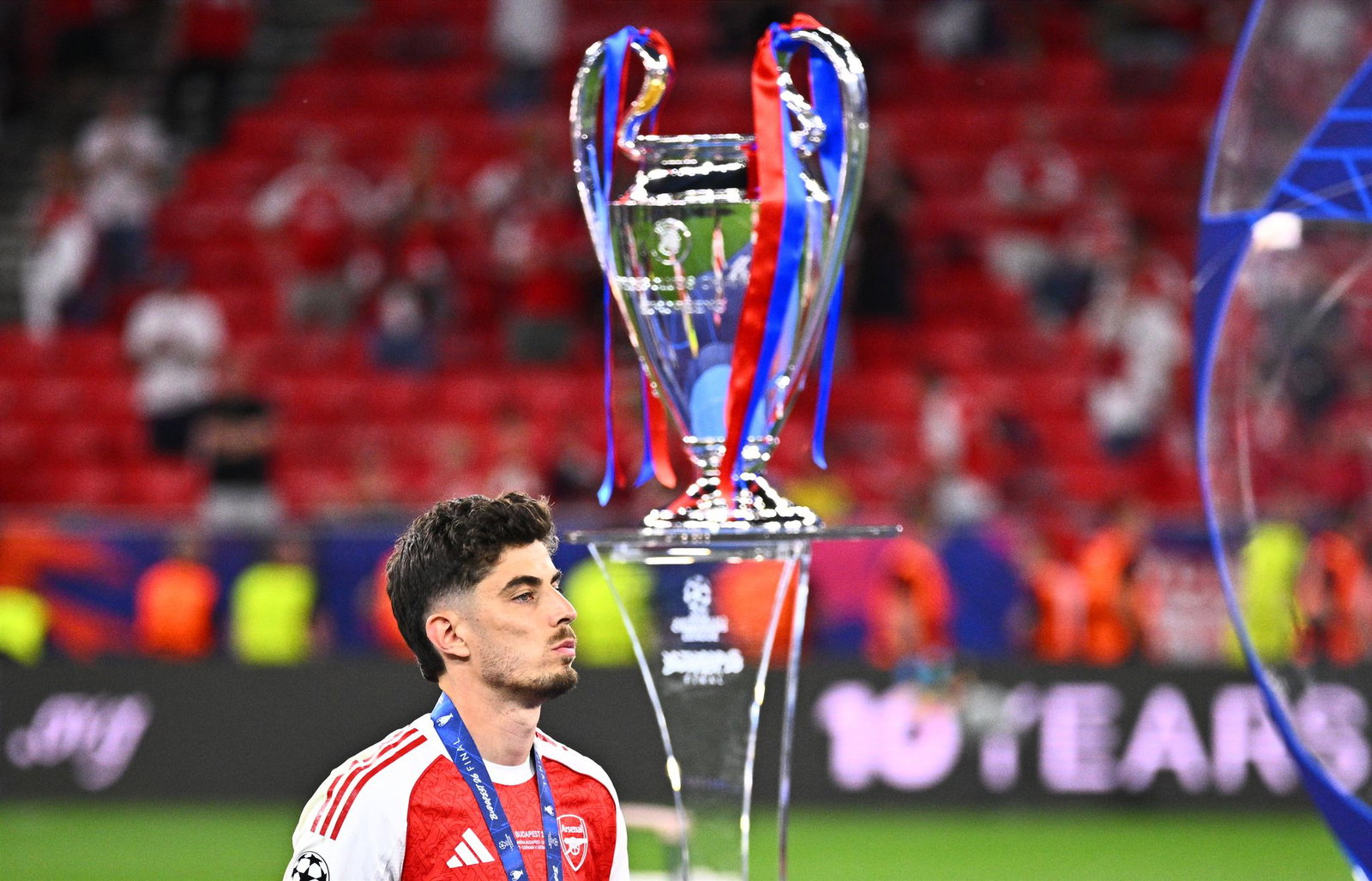 Kai Havertz muss weiter auf den ersten Champions-League-Titel mit Arsenal warten. 