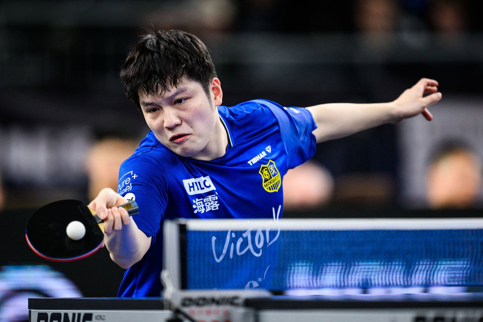Verabschiedet sich mit Champions-League-Sieg: Saarbrückens Starspieler Fan Zhendong. (Archivbild)