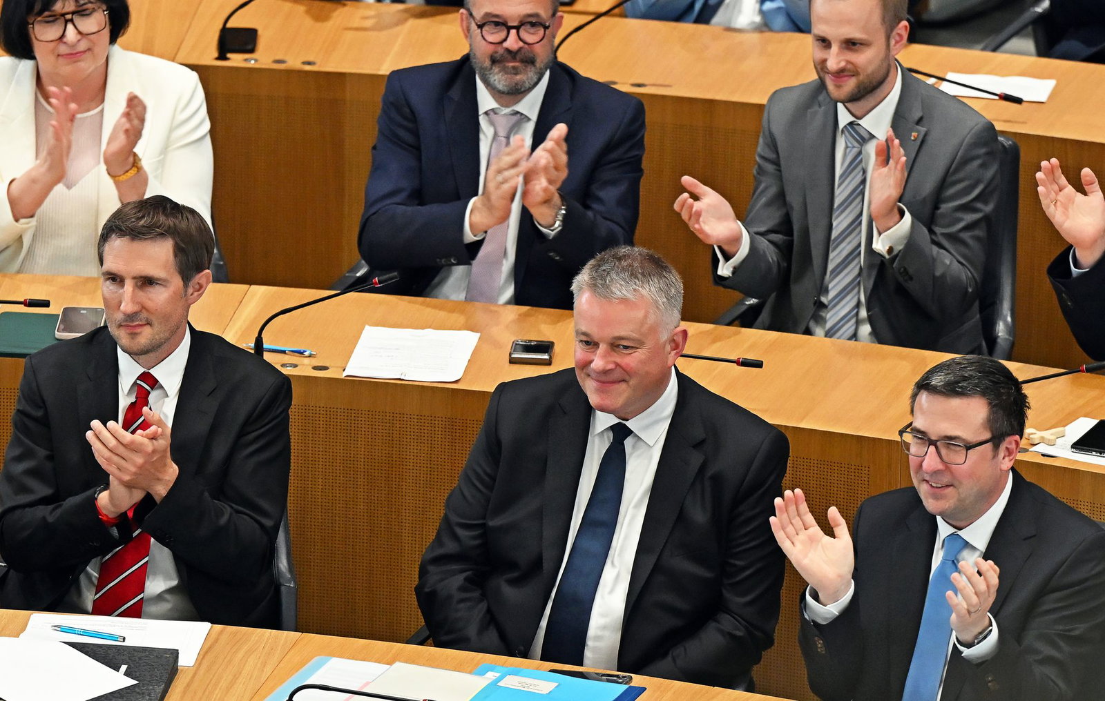 Schnieder führt die erste CDU-SPD-Koalition in Rheinland-Pfalz an.