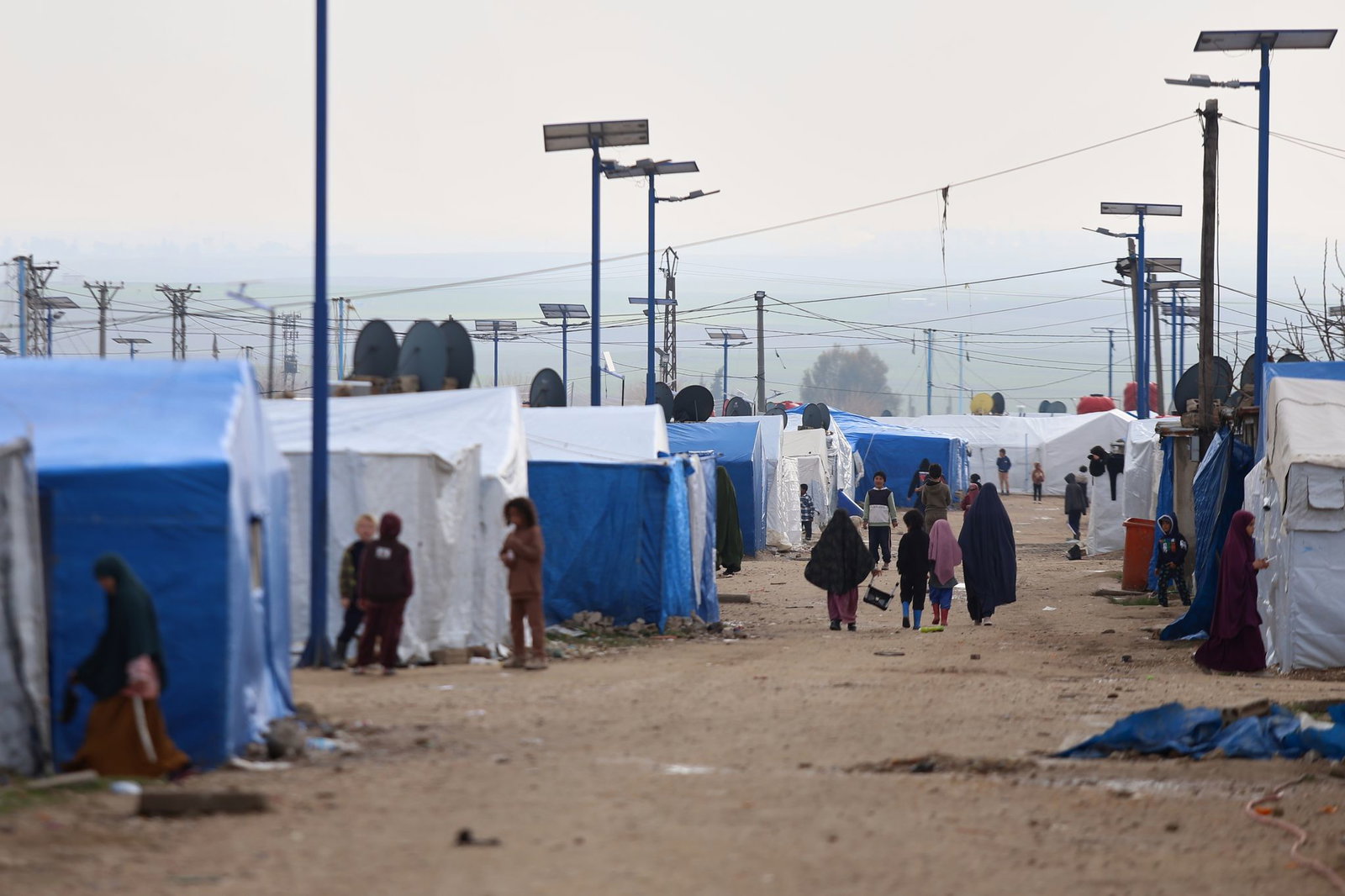 Vor ihrer Rückkehr nach Australien sollen die Frauen und ihre Kinder mehrere Jahre im Roj-Lager gelebt haben. (Archiv)