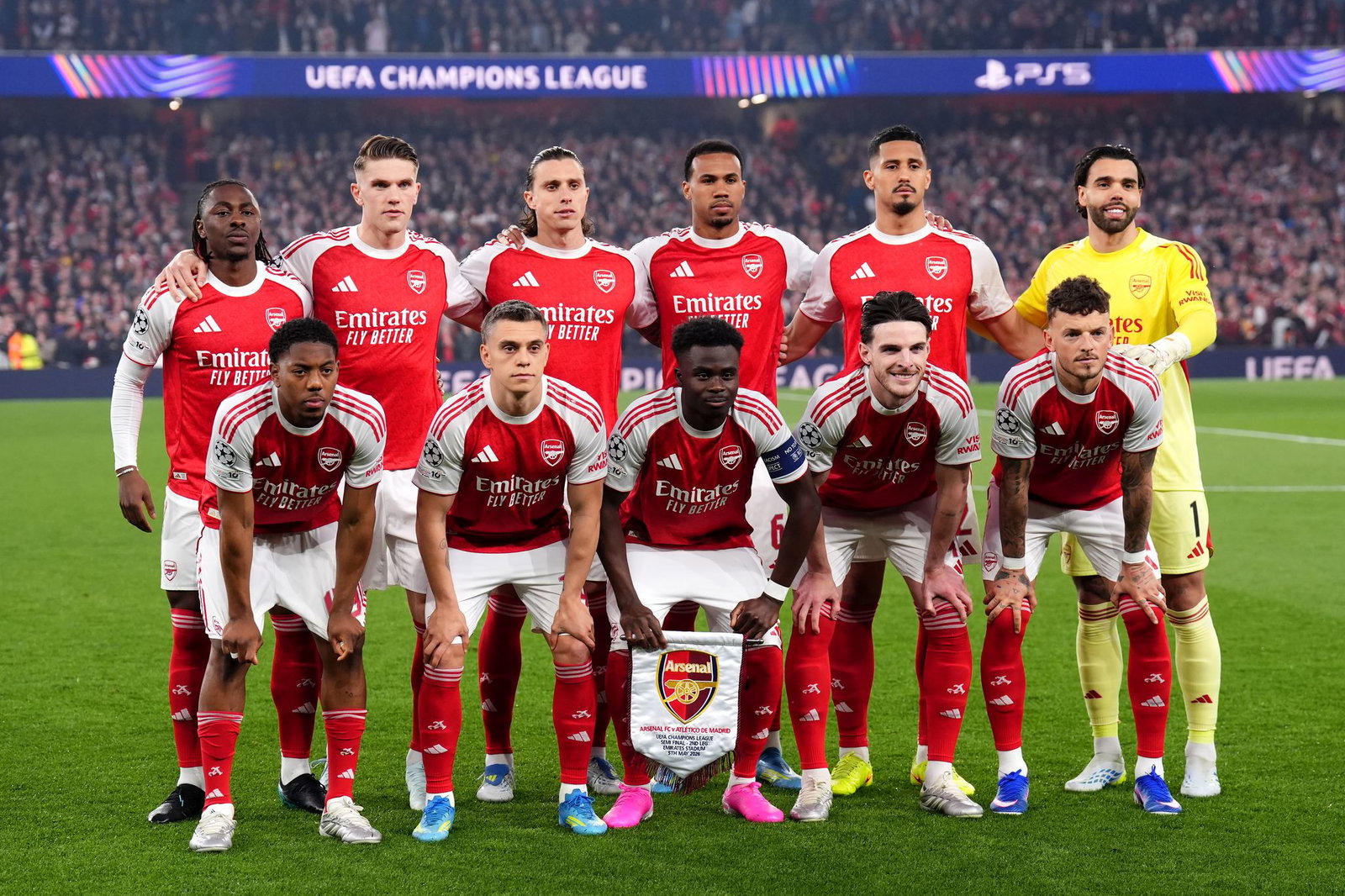 Der FC Arsenal steht zum zweiten Mal nach 2006 im Endspiel der Champions League.