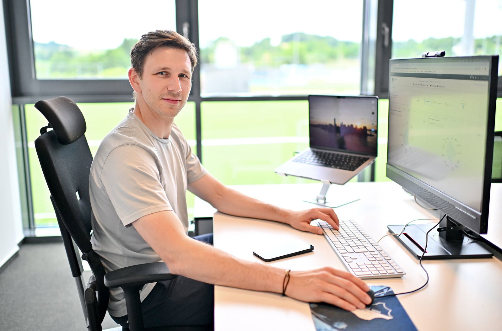 Paul Pajduch hat seinen Vertrag bei der TSG Hoffenheim verlängert. (Archivbild)