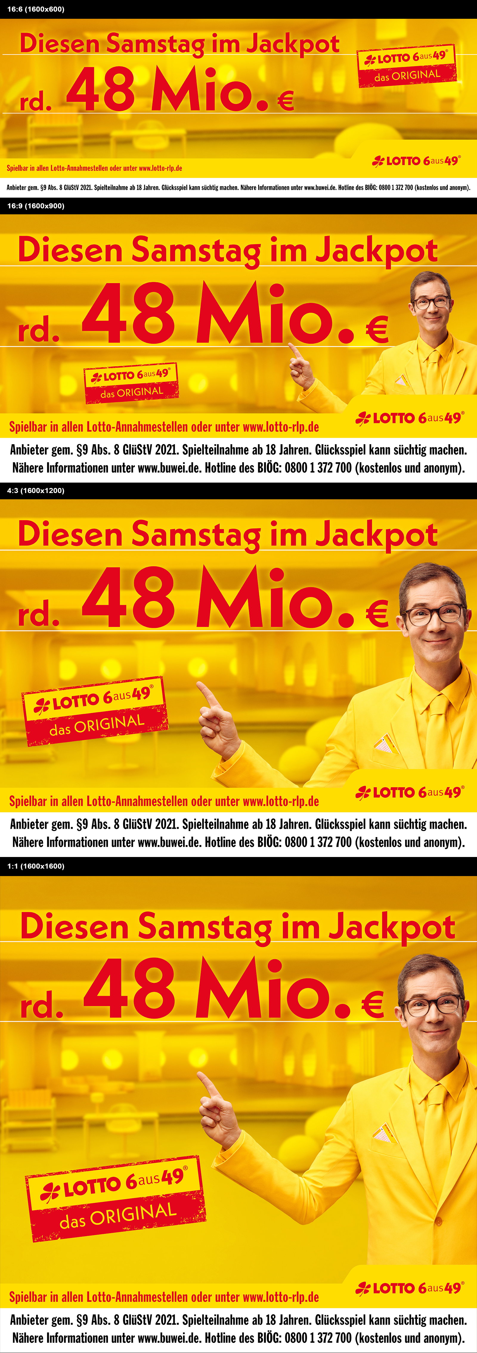 Lotto 6 aus 49 48 Millionen 21.05.2026