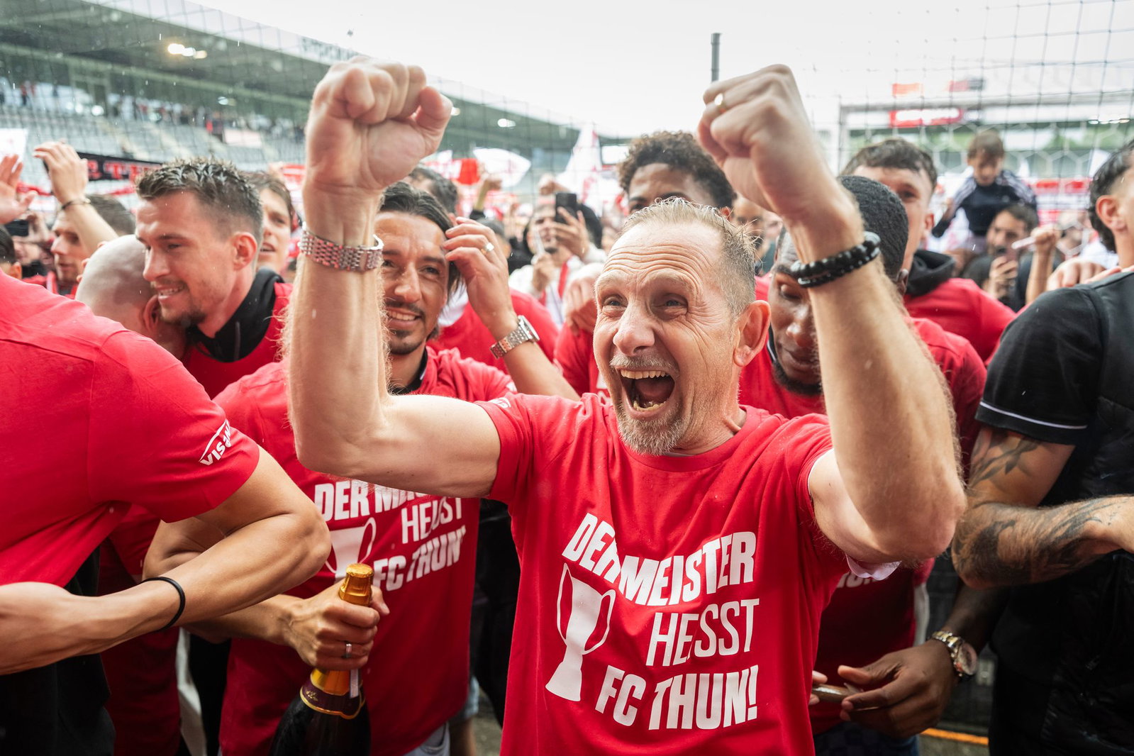 Mauro Lustrinelli führte Thun zur Schweizer Meisterschaft. (Archivbild)