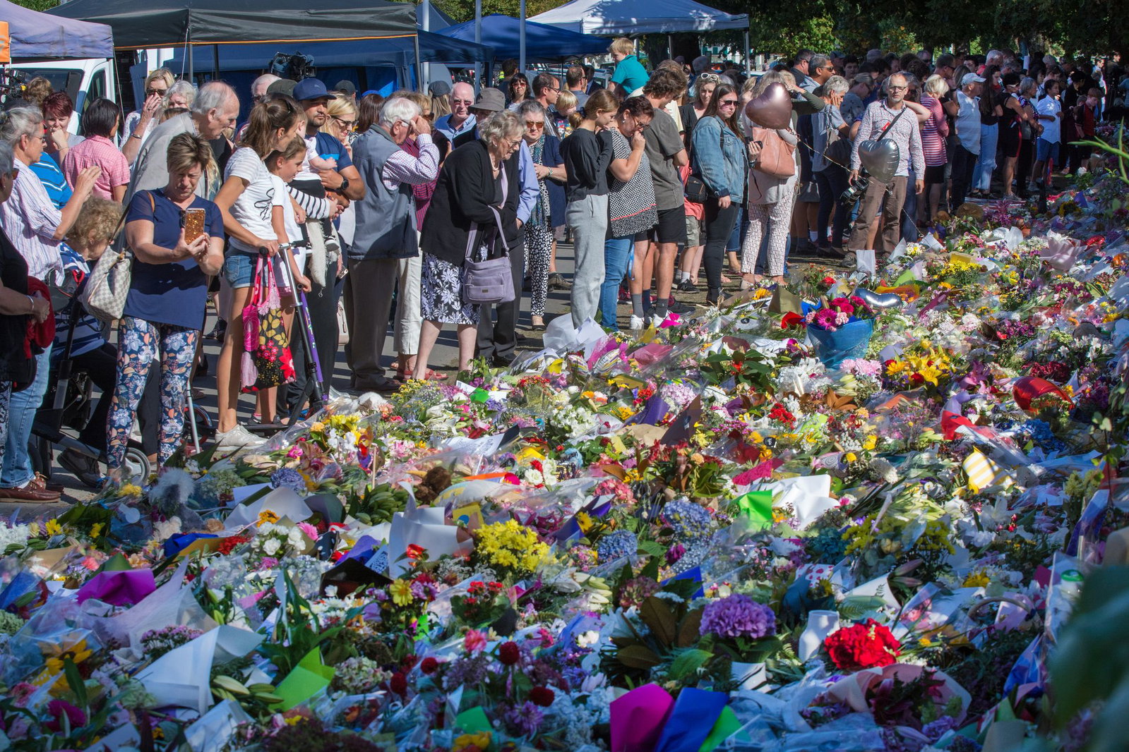 Bei dem rassistisch motivierten Anschlag in Christchurch starben 51 Menschen. (Archivbild)