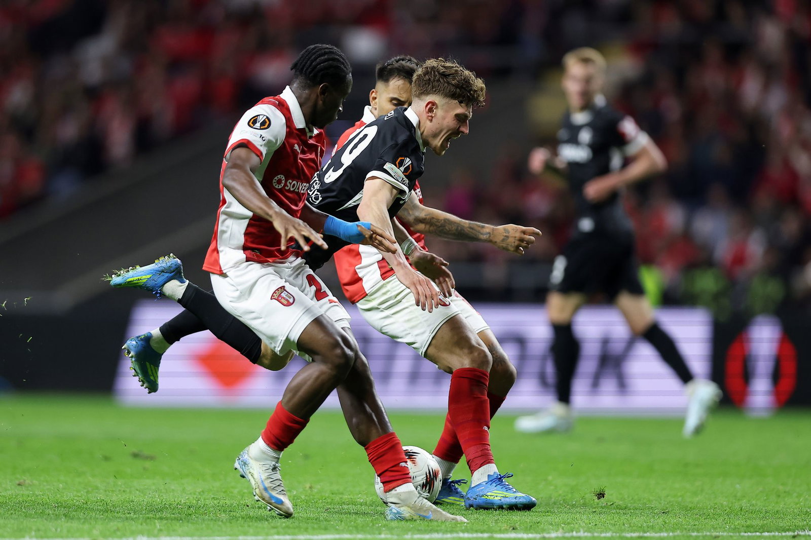 Philipp Treu hatte in Braga einen schweren Stand.