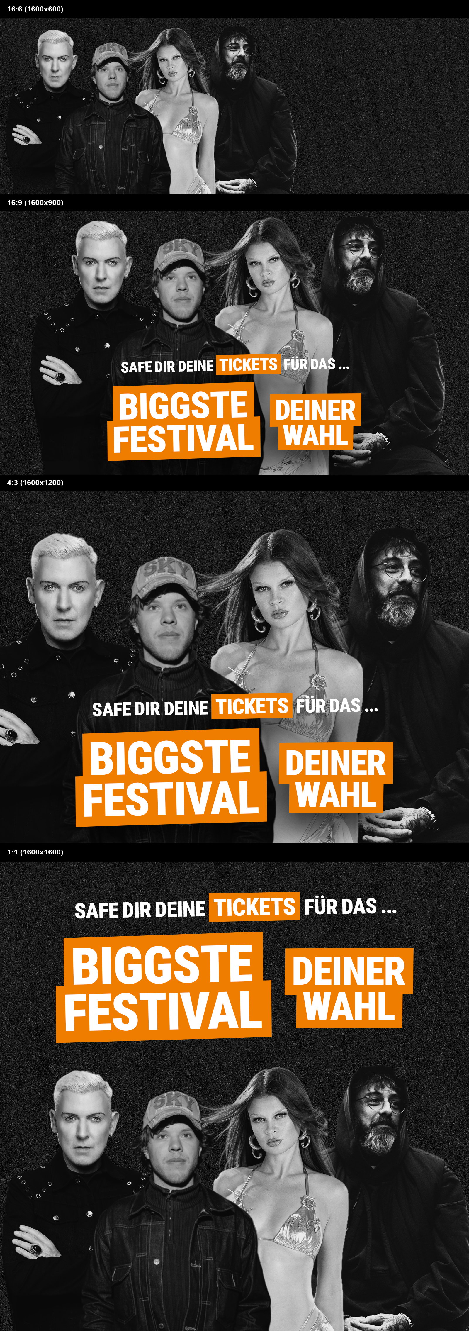 Das biggste Festival deiner Wahl