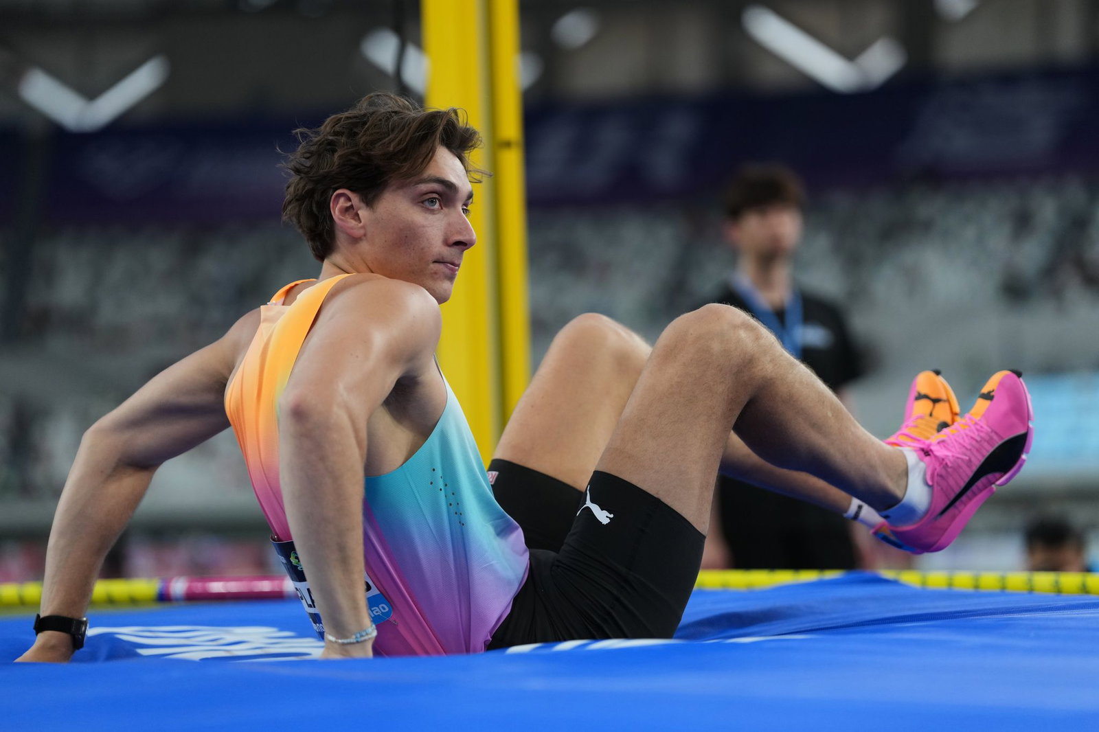 Diesmal kein Weltrekord: Stabhochspringer Armand Duplantis.