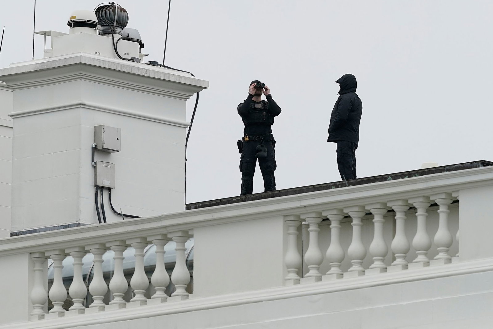 Der Secret Service reagierte. 