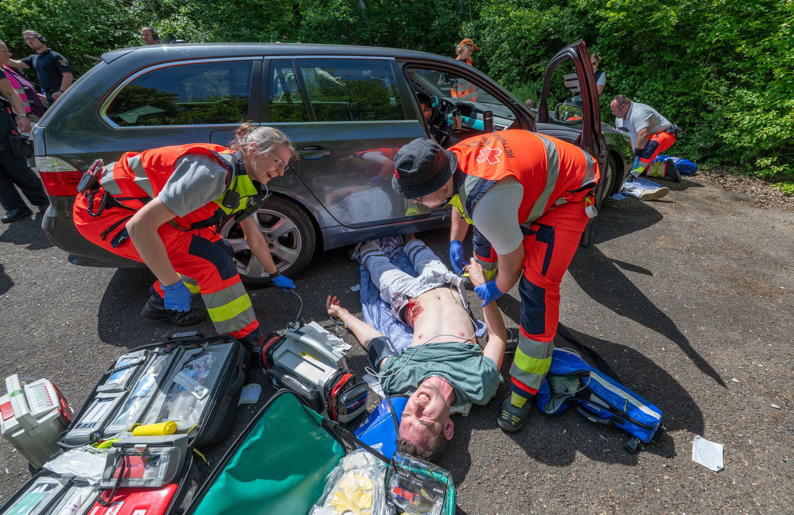 Rund 130 Menschen waren beteiligt