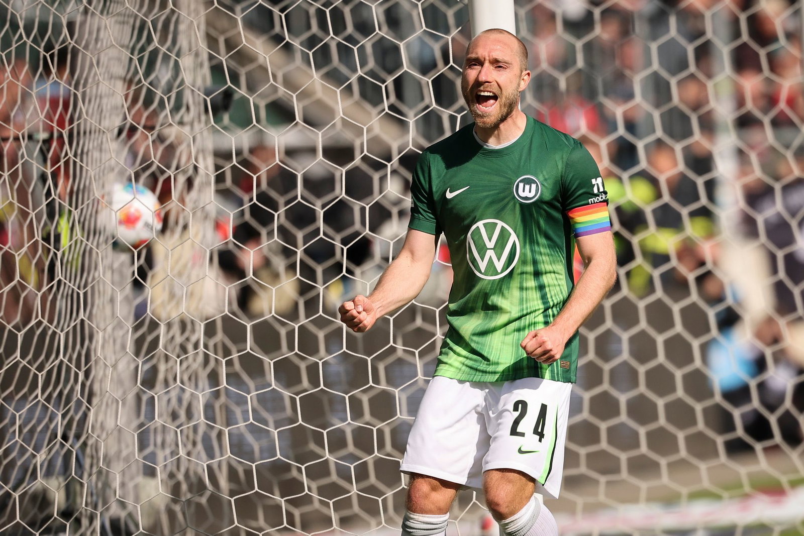 Von seinem Trainer überzeugt: Wolfsburgs Star Christian Eriksen. 
