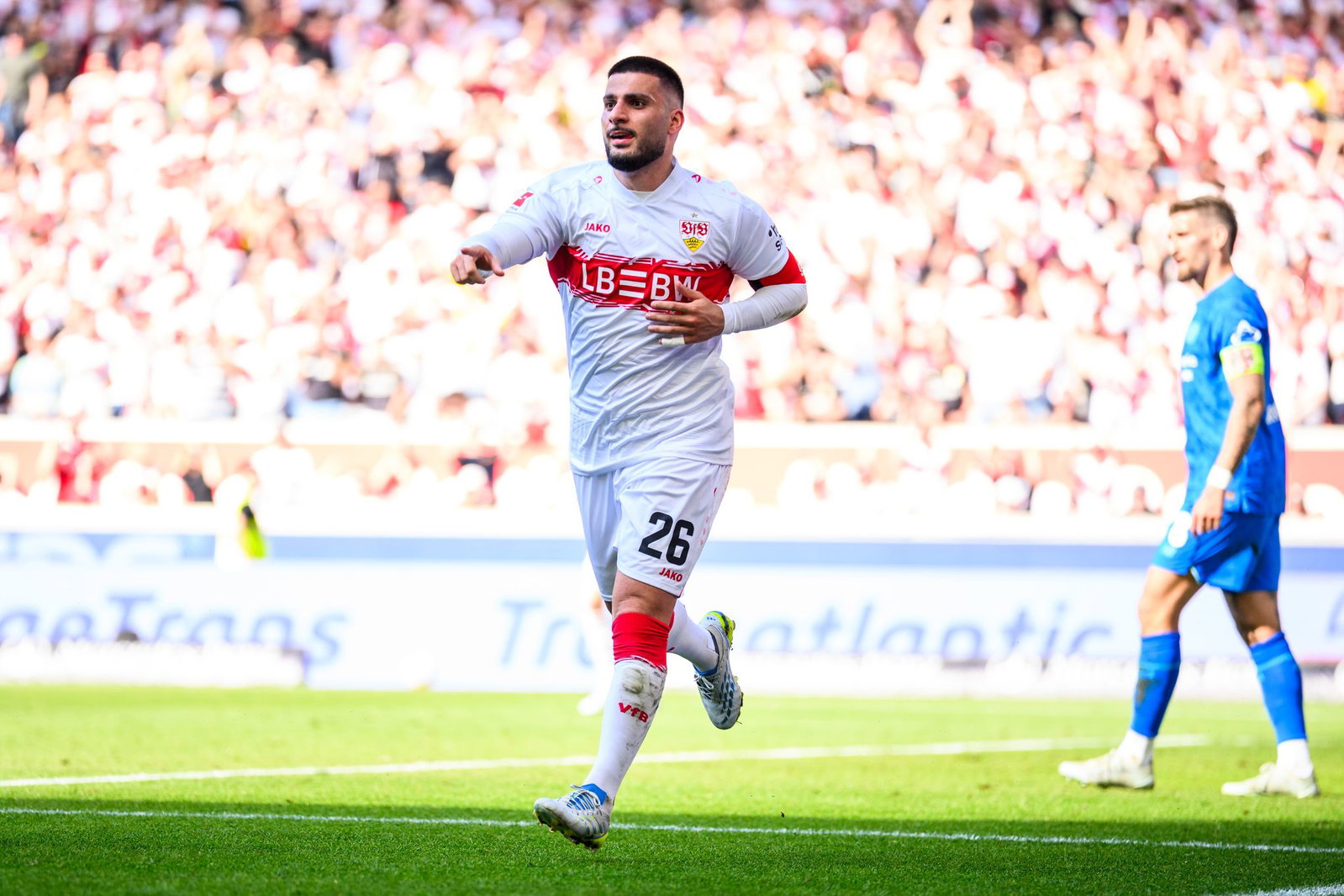 Jubelt auch in Zukunft für den VfB: Torjäger Deniz Undav. (Archivbild)