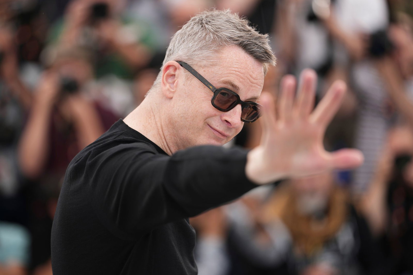 Regisseur Nicolas Winding Refn stellt in Cannes seinen Film «Her Private Hell» vor.