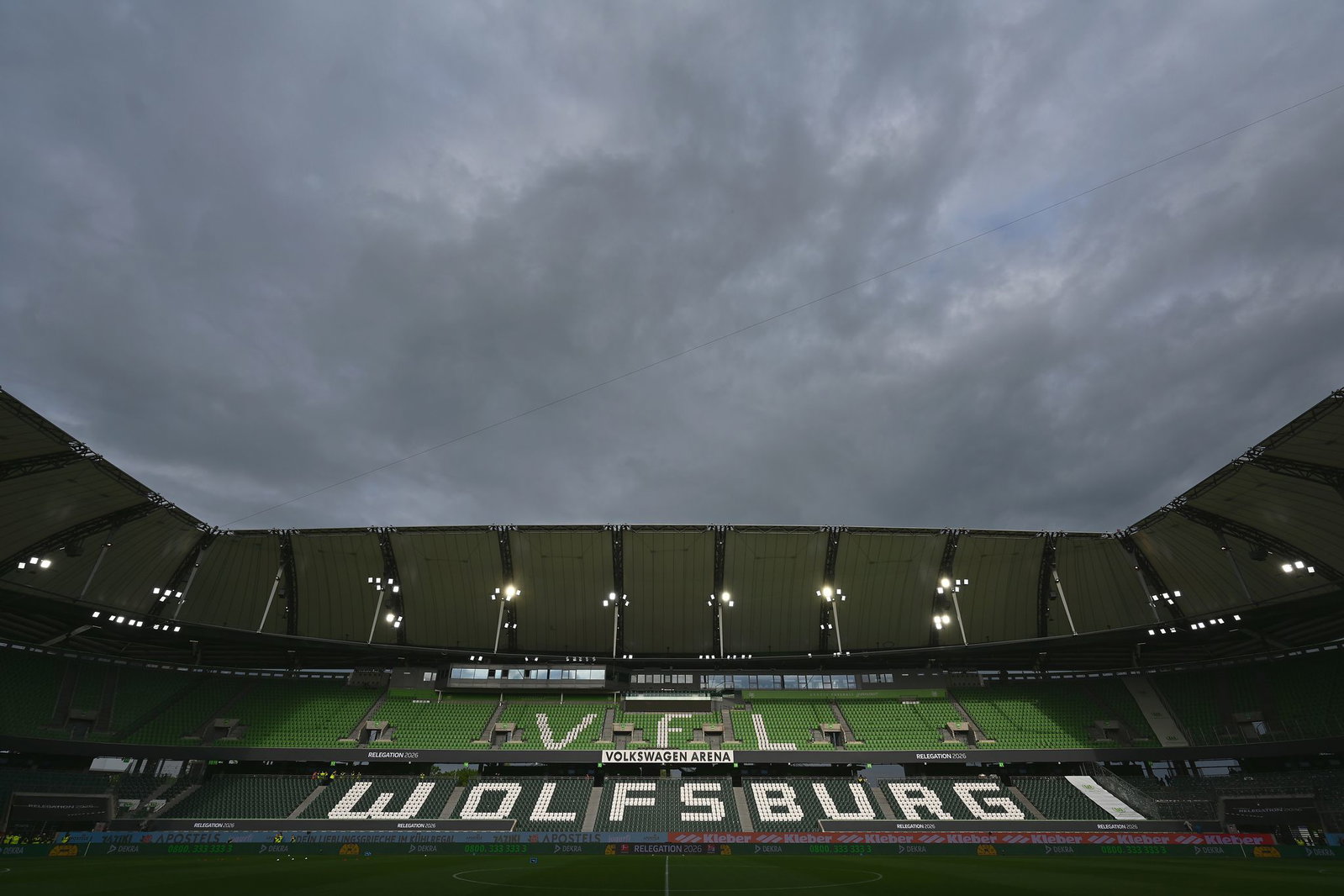 Das Stadion des VfL Wolfsburg.