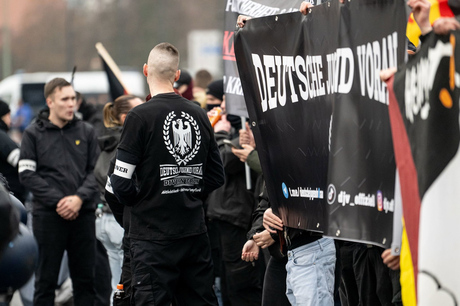 Die Gruppe «Deutsche Jugend Voran» stand im Visier der Ermittler bei Durchsuchungen fast überall bundesweit. (Archivbild)