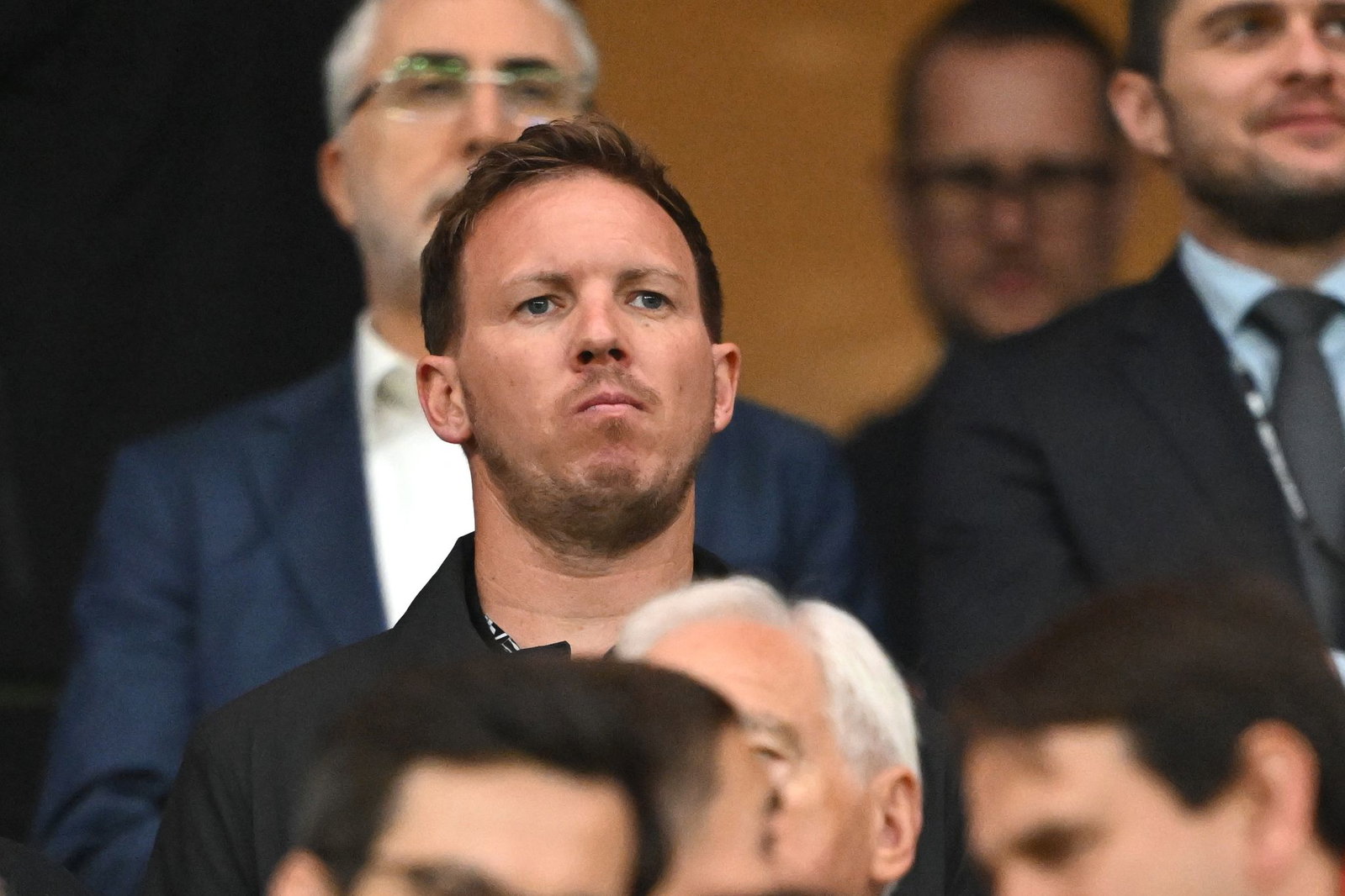 Julian Nagelsmann schaute sich das Endspiel in Istanbul im Stadion an. 