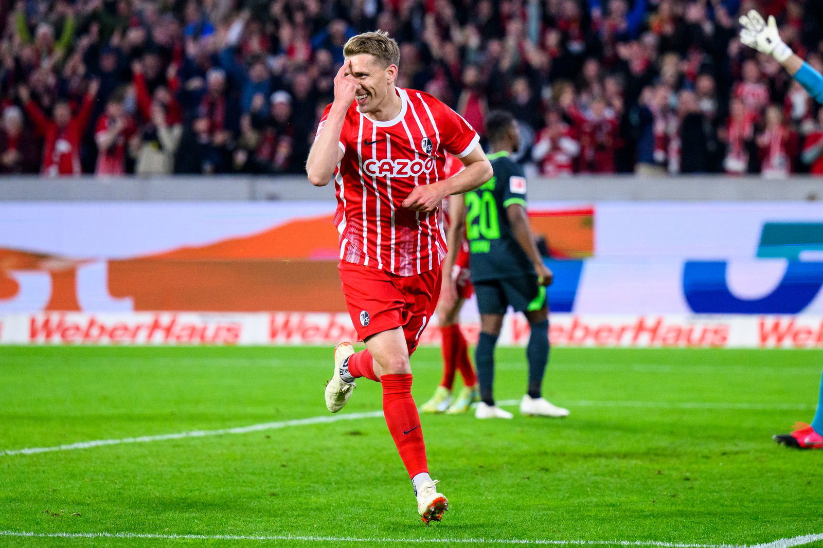 Wurde in dieser Saison von Vincenzo Grifo als Freiburger Rekordtorjäger abgelöst: Nils Petersen. (Archivbild)