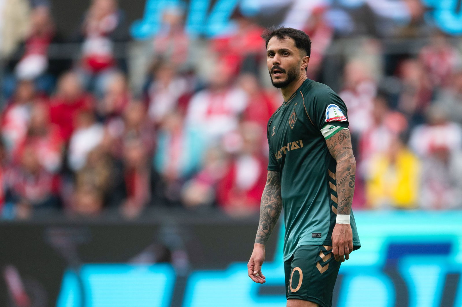 Leonardo Bittencourt wird wohl nicht mehr für Werder Bremen auflaufen. (Archivbild)