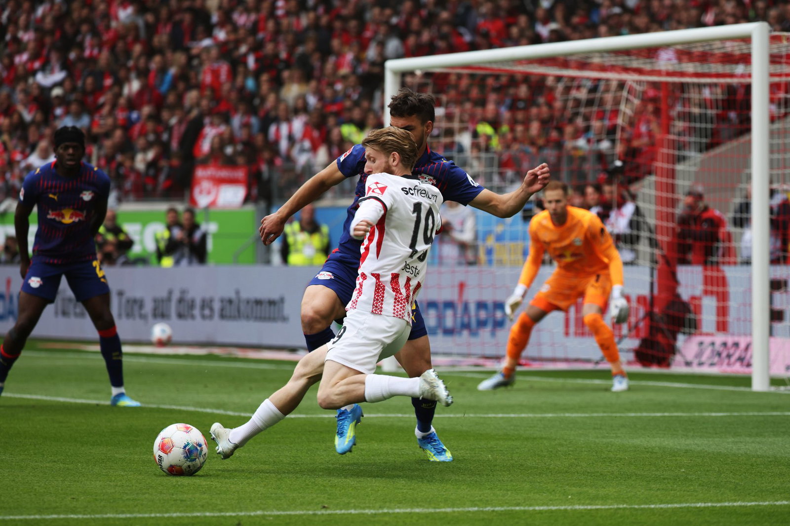 Brachte den SC gegen Leipzig in Führung: Niklas Beste.