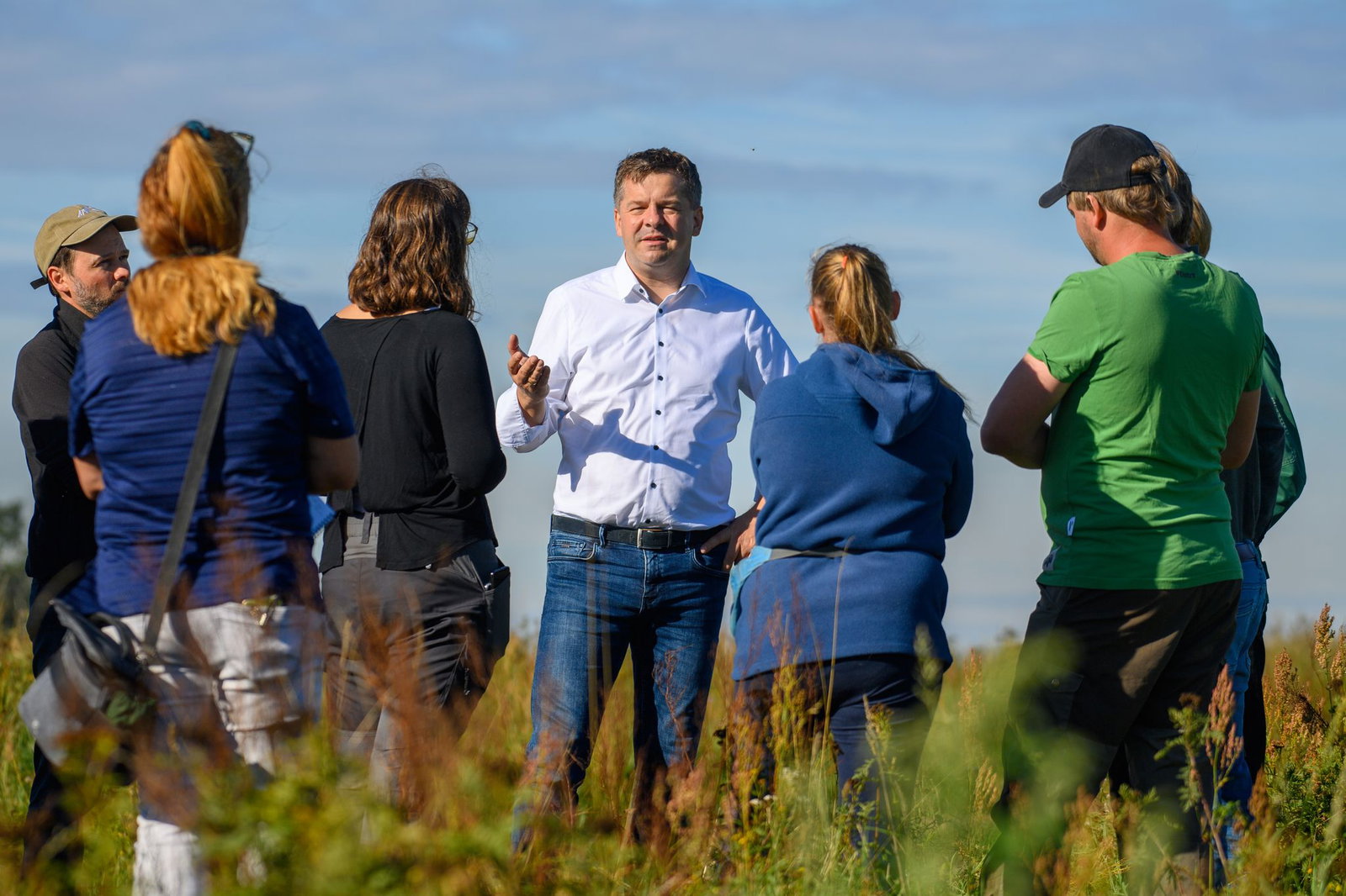 Schulze war schon als Minister für Wirtschaft, Tourismus, Landwirtschaft und Forsten viel unterwegs. (Archivbild)