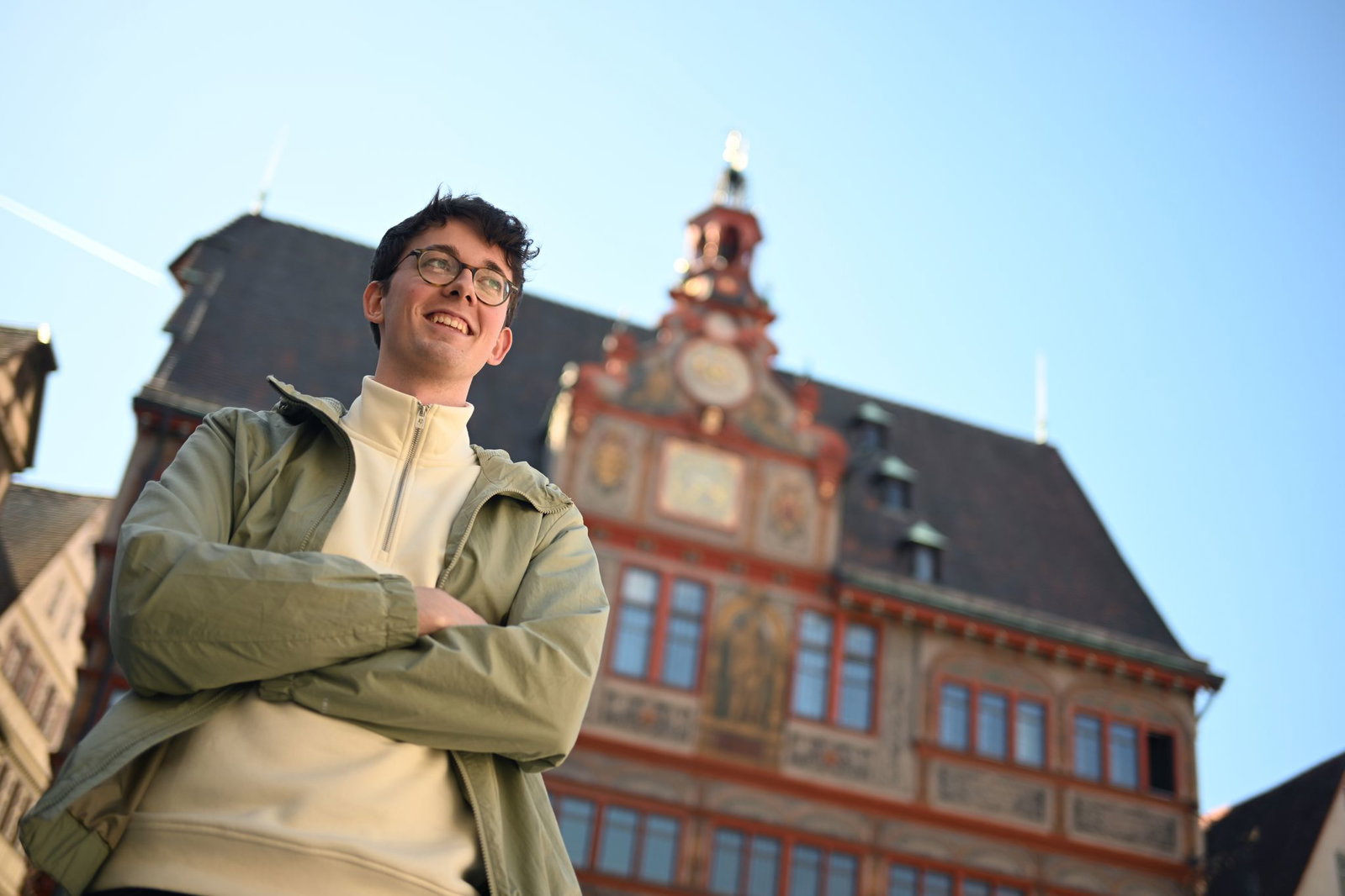 Benedikt Döllmann ist 20 Jahre alt – und Stadtrat in seiner Heimatstadt Tübingen.